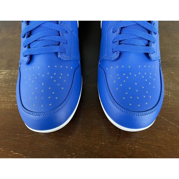 Nike Air Jordan 1 Retro MCS Game Royal Baseball Cleats Men's Sz 11.5 AV5354-401 - Picture 7 of 11